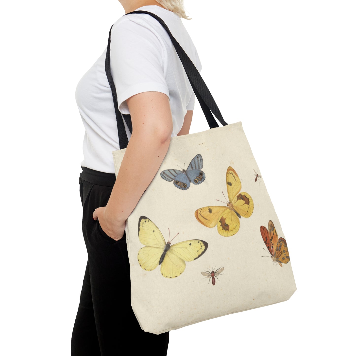 Butterflies - Large Tote Bag by Fjarils