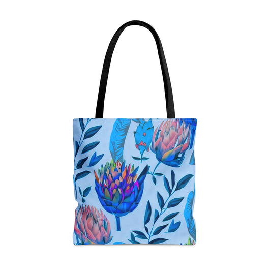Large 'Protea Supa Brite' Tote Bag by Fjarils Design