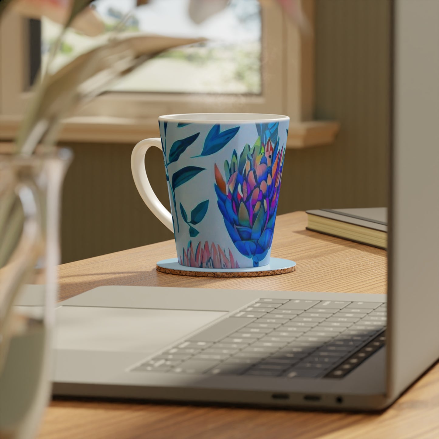 ‘Protea Supa Brite’ 12oz latte mug - Free Shipping in Canada
