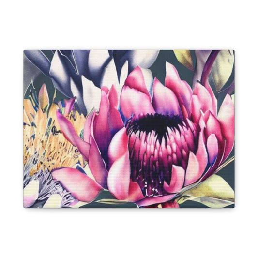 'Oh So Prettica'  Matte Canvas, Stretched, 9 x 12 inches - depth: 1.25"  (Unframed - Ready to Hang)