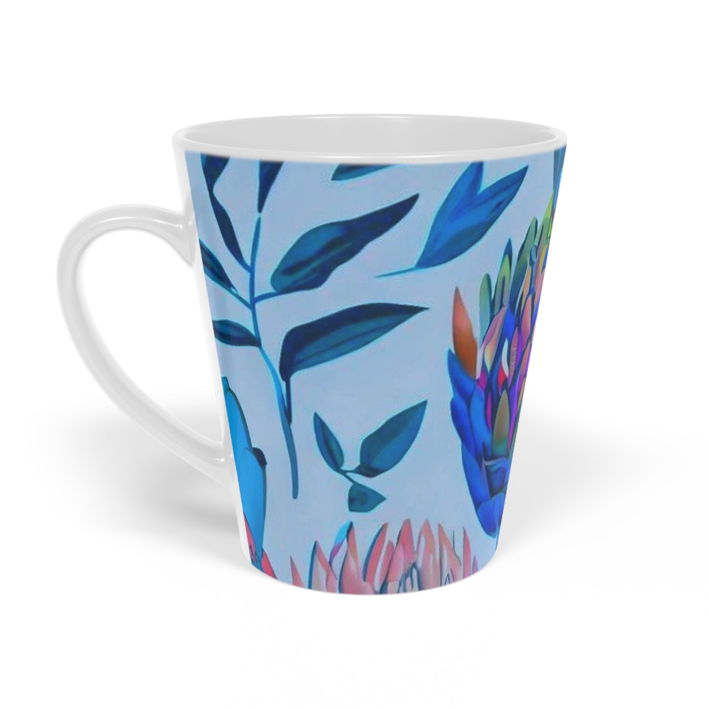 ‘Protea Supa Brite’ 12oz latte mug - Free Shipping in Canada