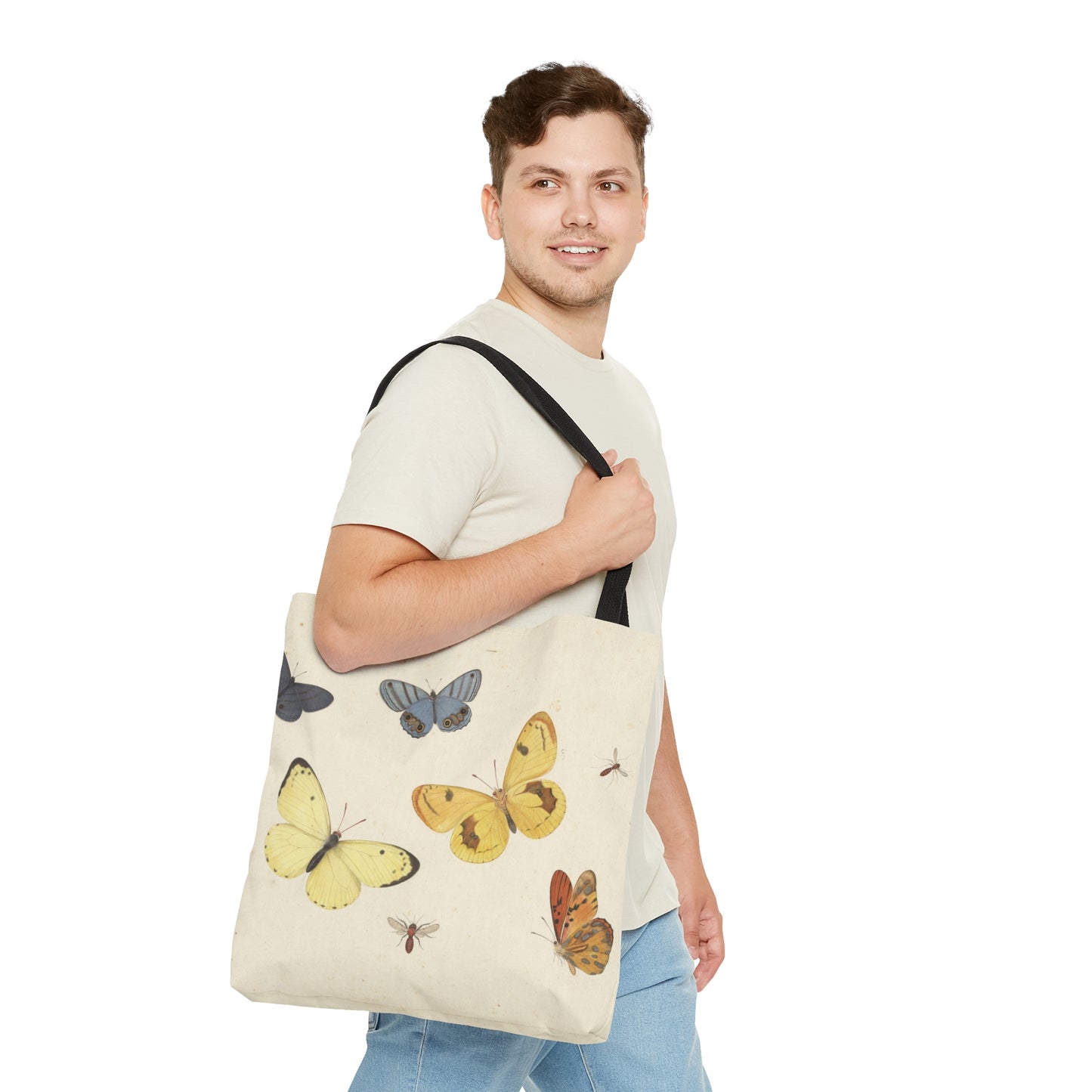 Butterflies - Large Tote Bag by Fjarils