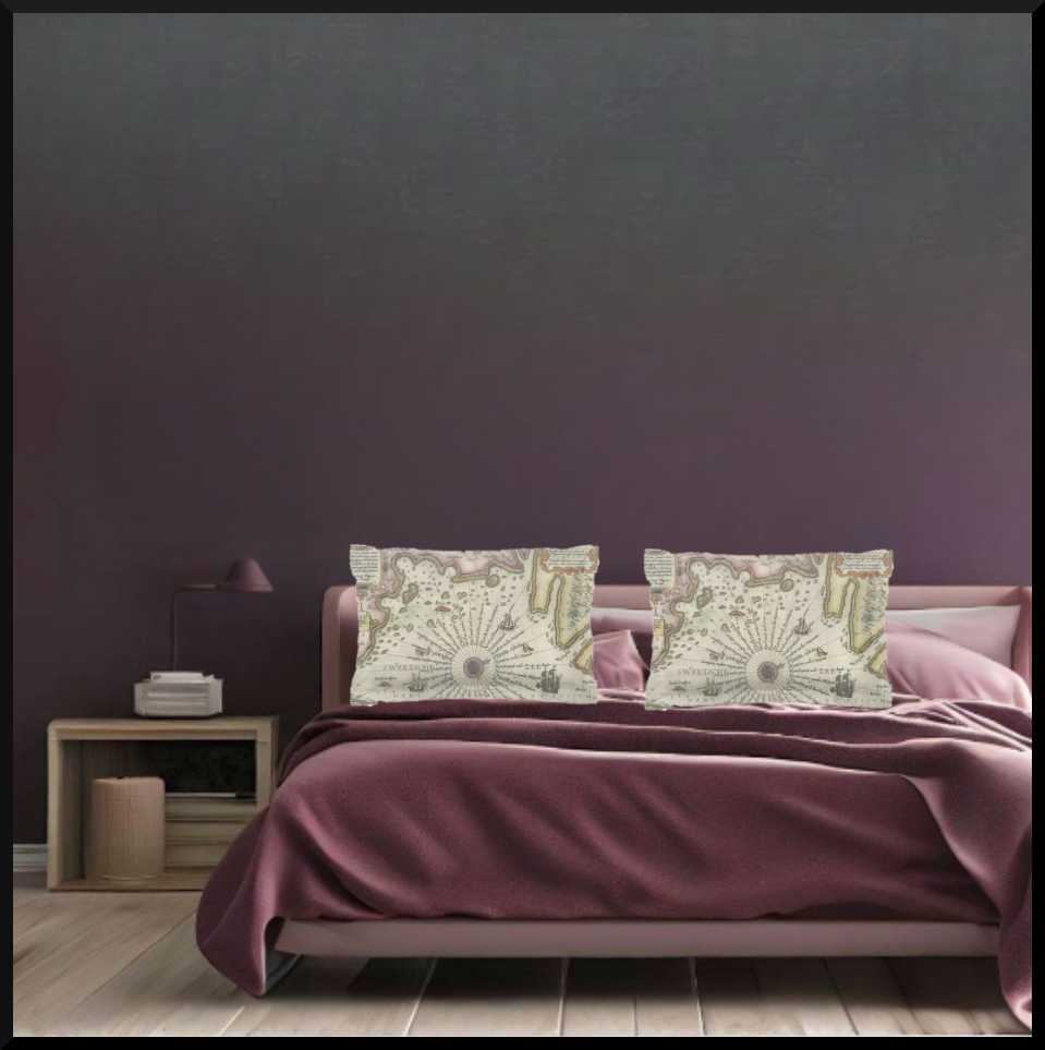 Bright Floral patterned ceramic Latte Mug with c shaped handle 12oz - scratch resistant 'Map of Sweden' Microfiber Pillow Sham 20 '' x 30'' with 2'' Flange - Free Shipping in Canada Africa Blooms Pillow Sham mug Fjarils Fjarils Home page mug