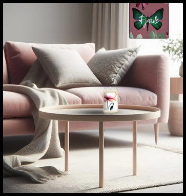 Poppy and Pod - 13.75 Ounce - Soy Wax - 60 Hour Candle - Free Shipping in Canada