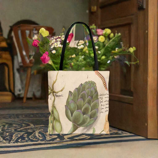 'French Artichoke' - Large Tote Bag by Fjarils Design Africa Blooms Bags mug Fjarils Fjarils Home page mug