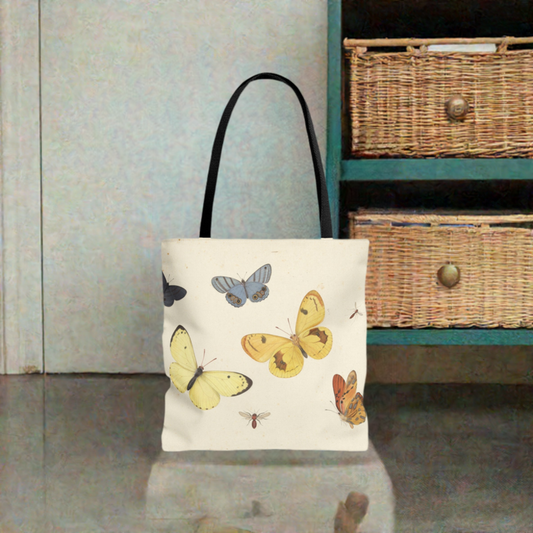 Butterflies - Large Tote Bag by Fjarils