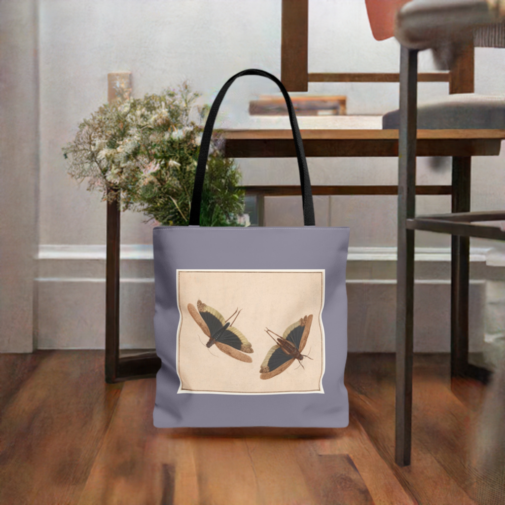 Grasshopper - Large Tote Bag by Fjarils