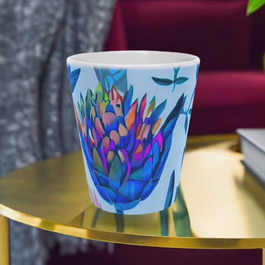 ‘Protea Supa Brite’ 12oz latte mug - Free Shipping in Canada